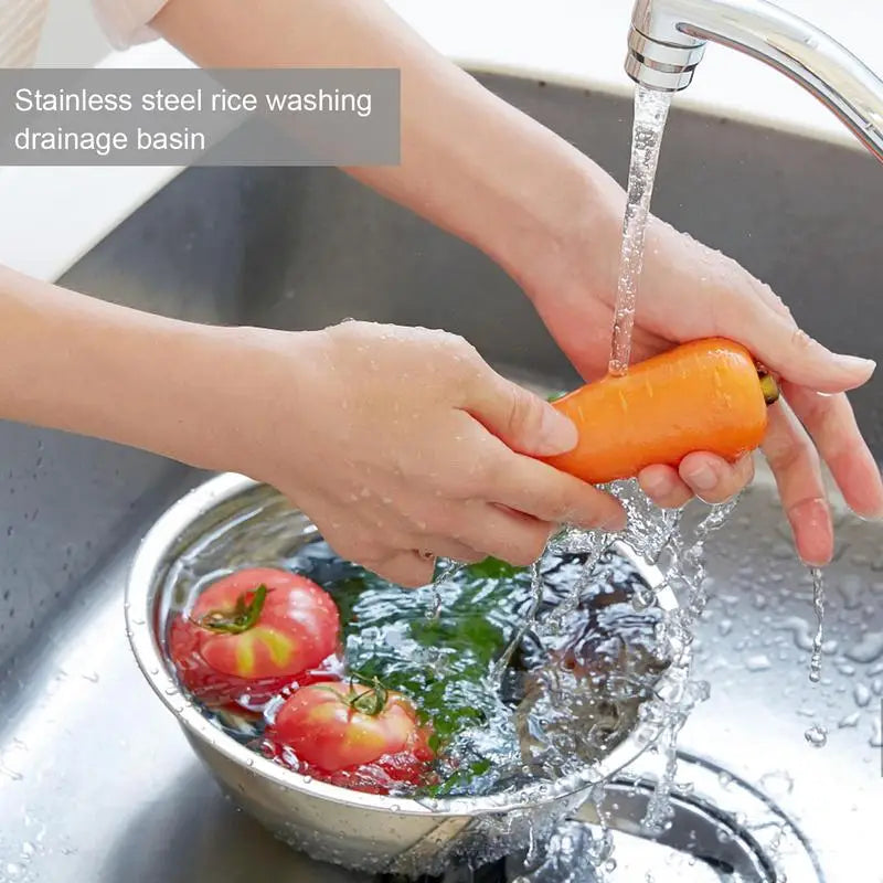 Stainless Steel Multi-Functional Washing Basket! (50% OFF Today!)