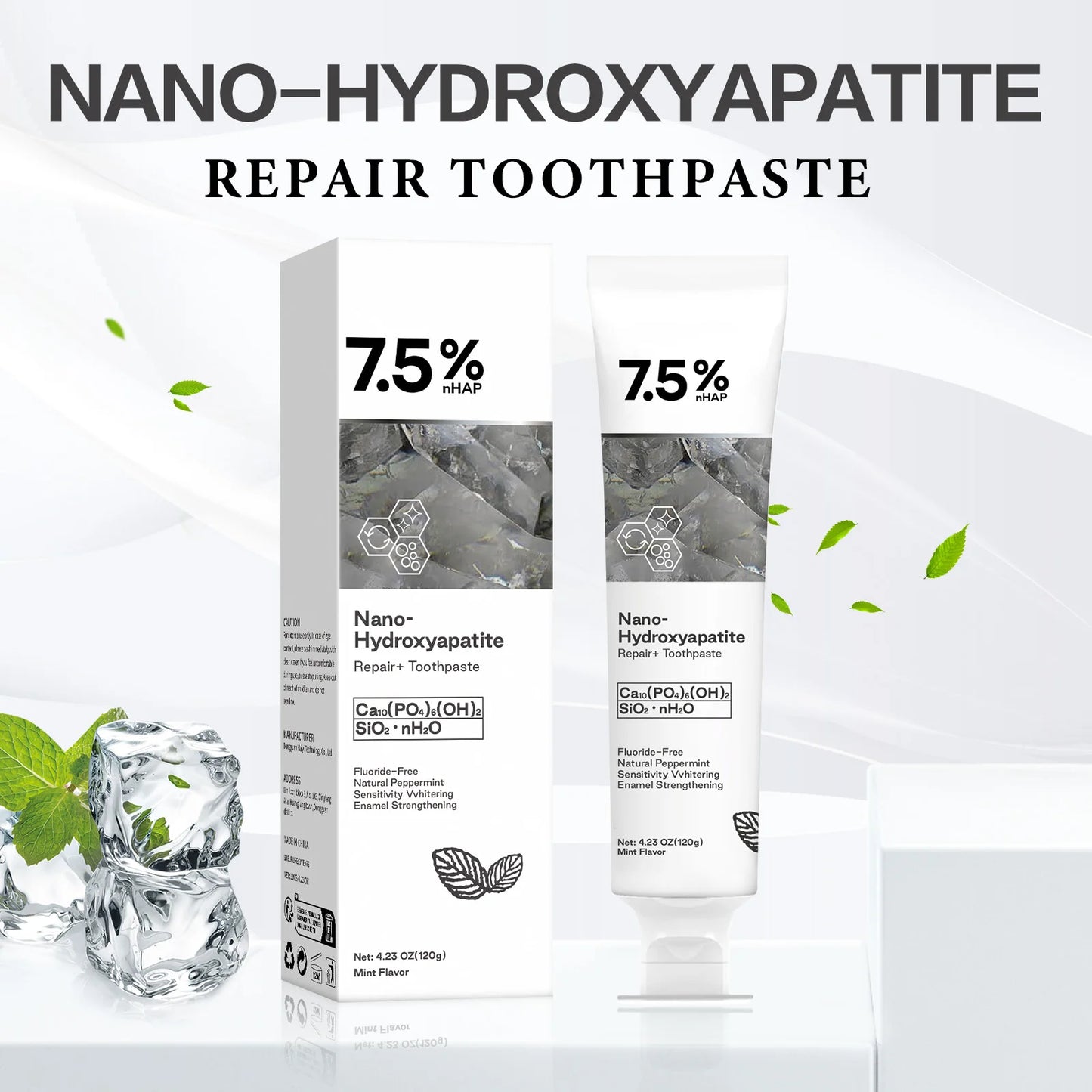Fluoride-Free Hydroxyapatite Toothpaste (50% OFF Today!)