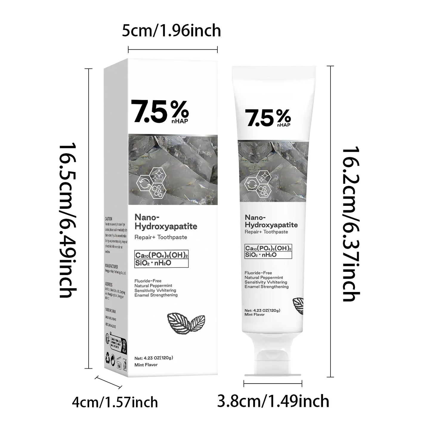 Fluoride-Free Hydroxyapatite Toothpaste (50% OFF Today!)