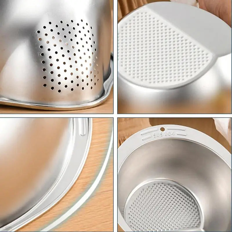 Stainless Steel Multi-Functional Washing Basket! (50% OFF Today!)