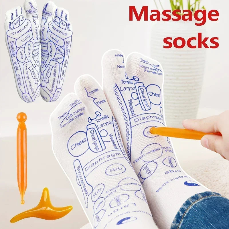 Serenity Steps Reflexology Socks Set! (50% OFF Today)
