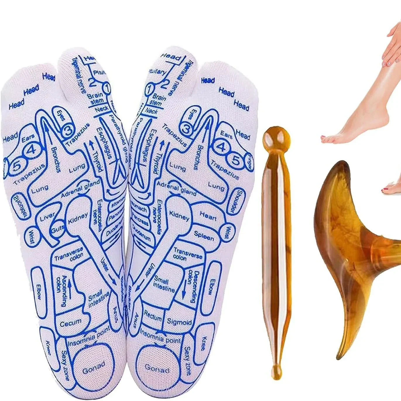 Serenity Steps Reflexology Socks Set! (50% OFF Today)