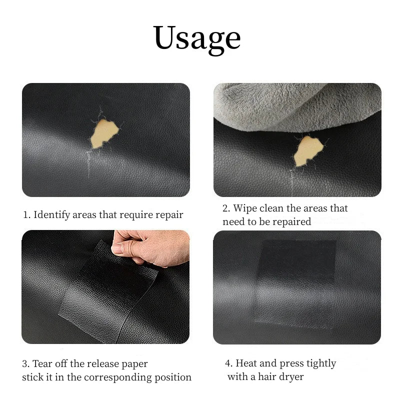 PU LEATHER REPAIR PATCH FOR SOFA & CAR SEAT